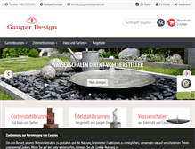 Tablet Screenshot of gartenbrunnen.net